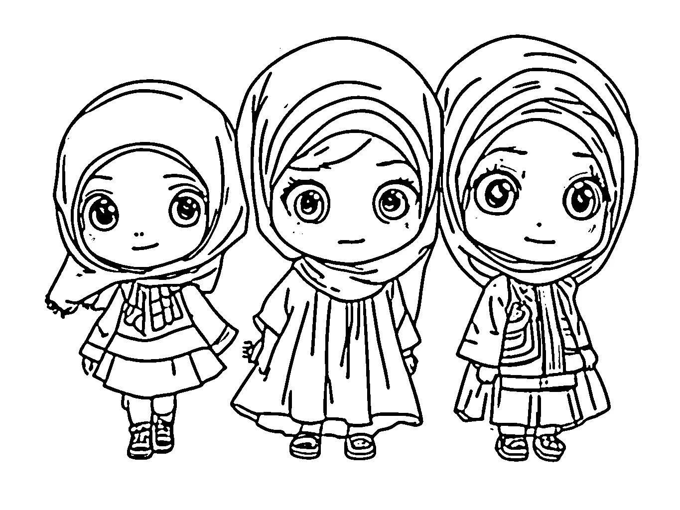 gambar anak hijab